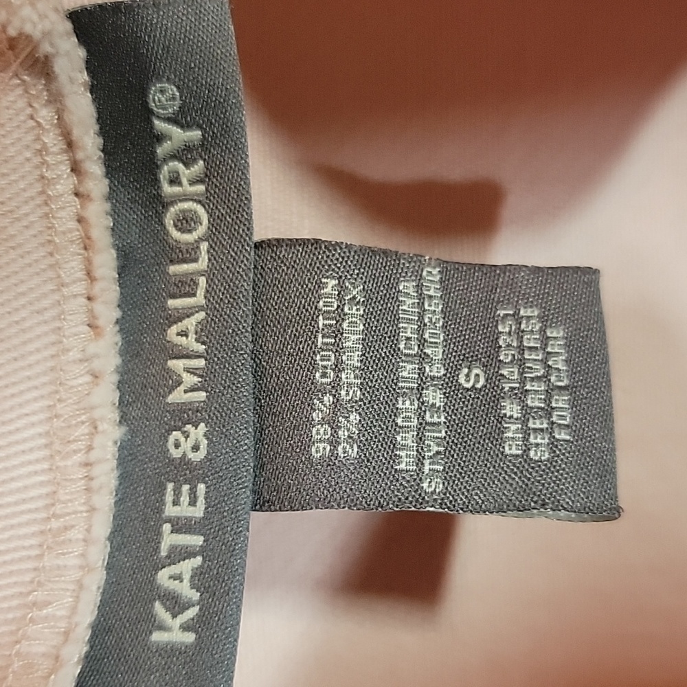 KATE & MALLORY | Pink Scalloped Edge Jacket - Picture 3 of 4